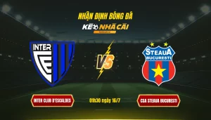 Soi kèo bóng đá Inter Club d'Escaldes vs Steaua Bucuresti